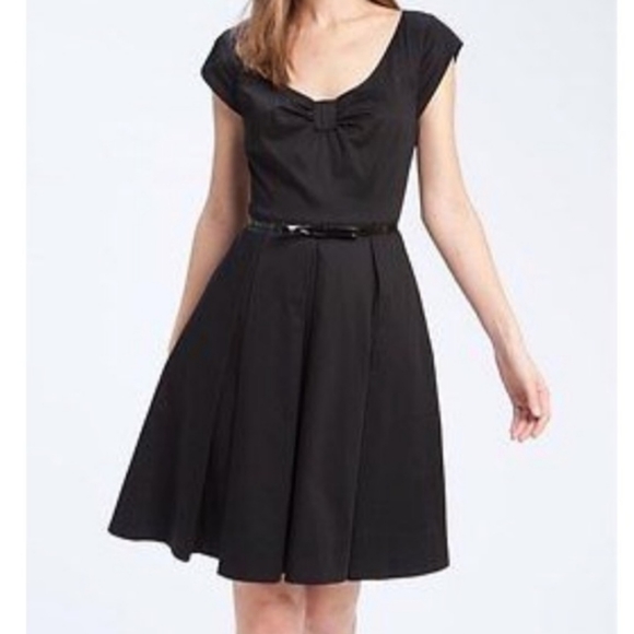 Kate Spade Sweeney Bow front Dress, black sz 4, wedding, black tie, classic - Picture 2 of 10